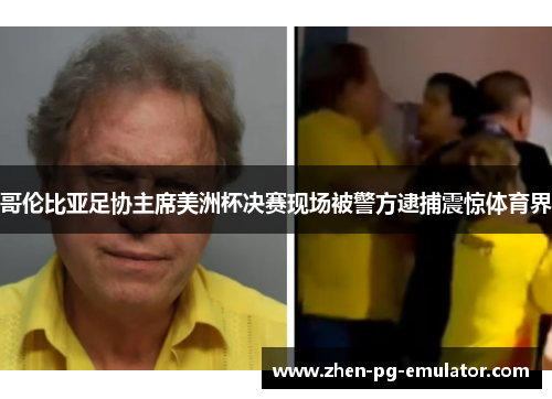哥伦比亚足协主席美洲杯决赛现场被警方逮捕震惊体育界 哥伦比亚足协主席美洲杯决赛现场被警方逮捕震惊体育界